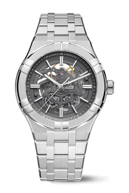 AI6008-SS002-030-1 – MAURICE LACROIX AIKON AUTOMATIC SKELETON