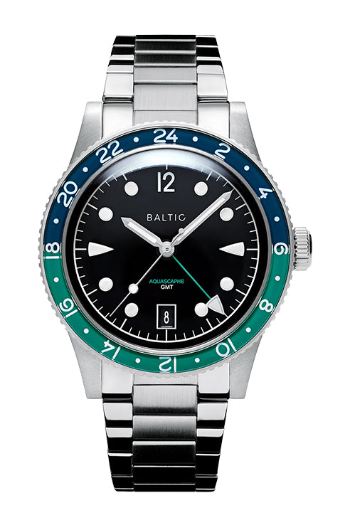 GMT11VEBL12 - BALTIC AQUASCAPHE GMT GREEN