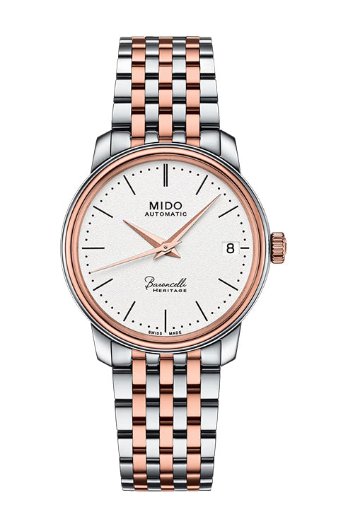 M027.207.22.010.00 - MIDO BARONCELLI HERITAGE LADY