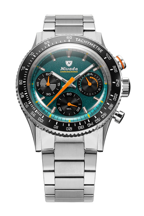 87051Q20 – NIVADA CHRONOKING MECAQUARTZ RACING GREEN