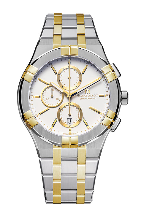 AI1118-PVY03-130-1 – MAURICE LACROIX AIKON QUARTZ CHRONOGRAPH DUOTONE