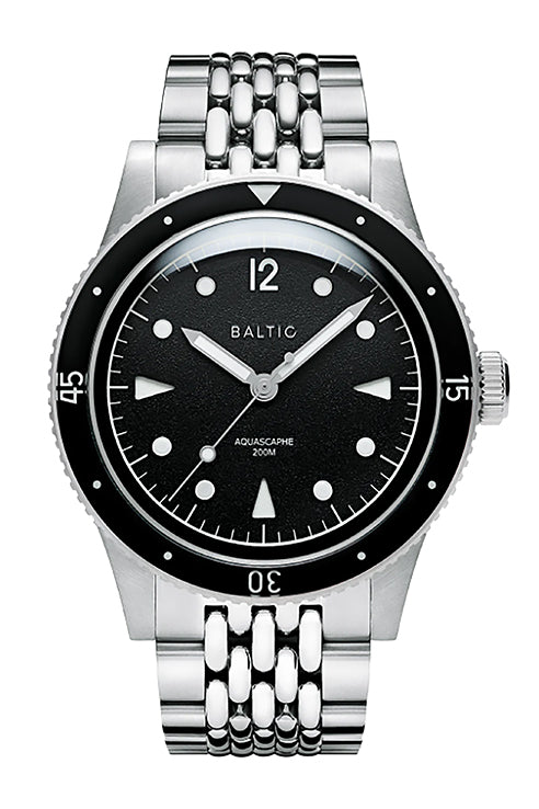 AQU11BLAS11 - BALTIC AQUASCAPHE CLASSIC BLACK SILVER