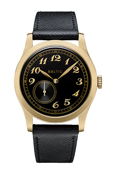 MR01GOLD37 - BALTIC MR CLASSIC GOLD PVD BLACK